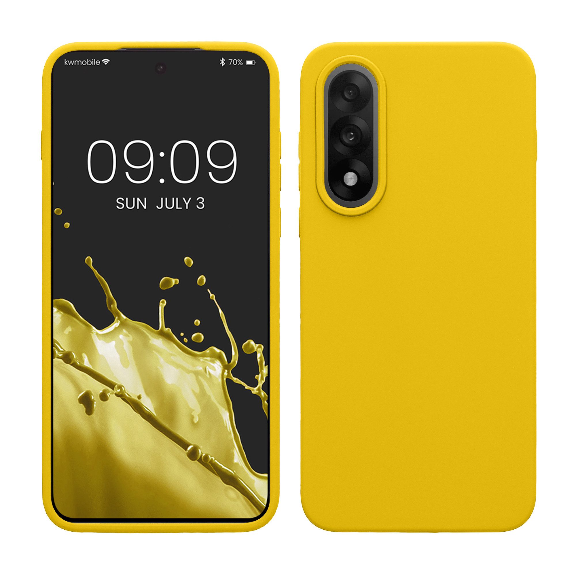 kwmobile Smartphone-Hülle Handyhülle für OnePlus Nord 5 Hülle, Weiches Handy Silikon Case - Schutzhülle Cover