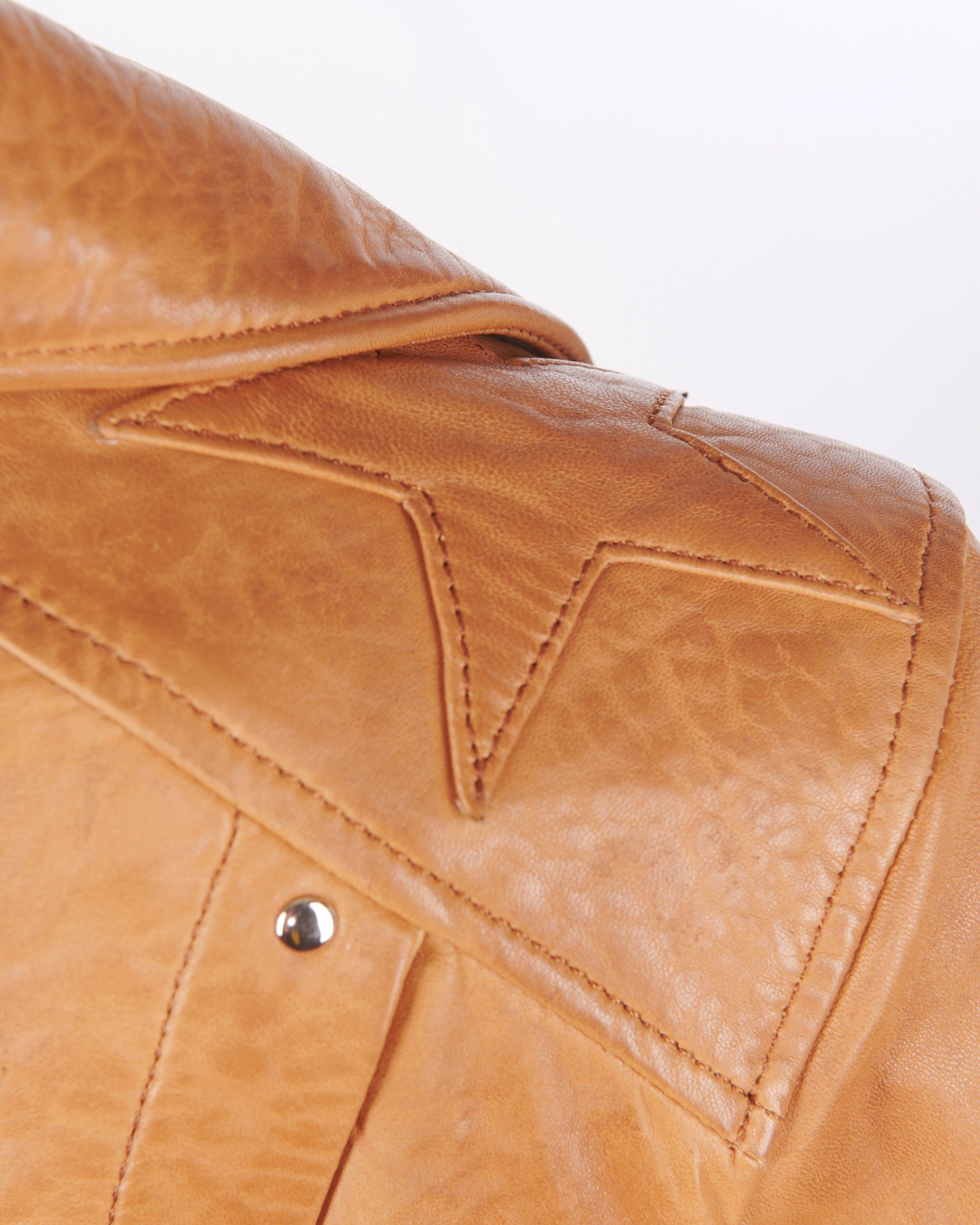 Maze 173Indiana Lederjacke cognac