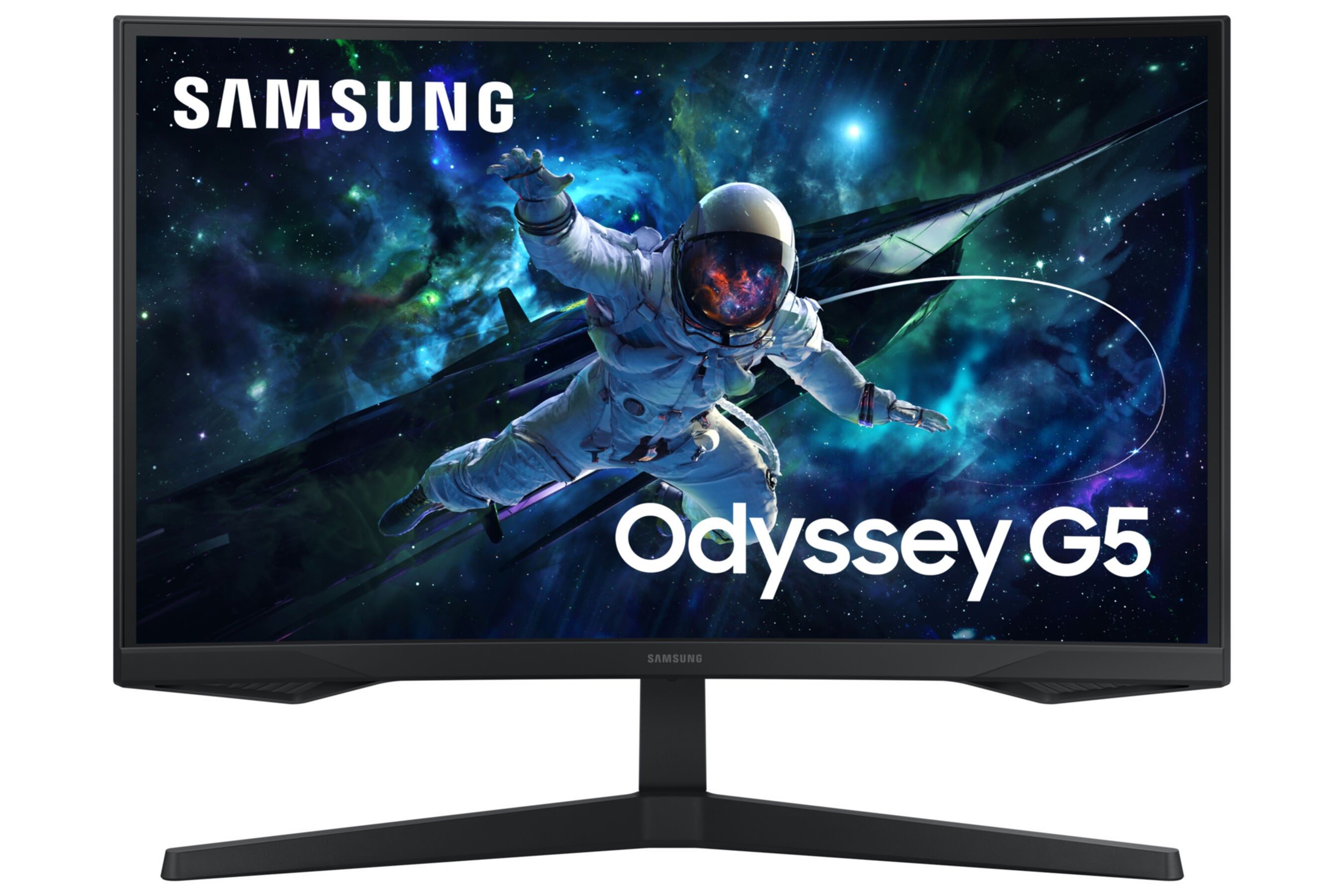 Samsung G55C LED-Monitor (68 cm/27 ", 2560 x 1440 px, QHD, 1 ms Reaktionszeit, 165 Hz, VA LED)