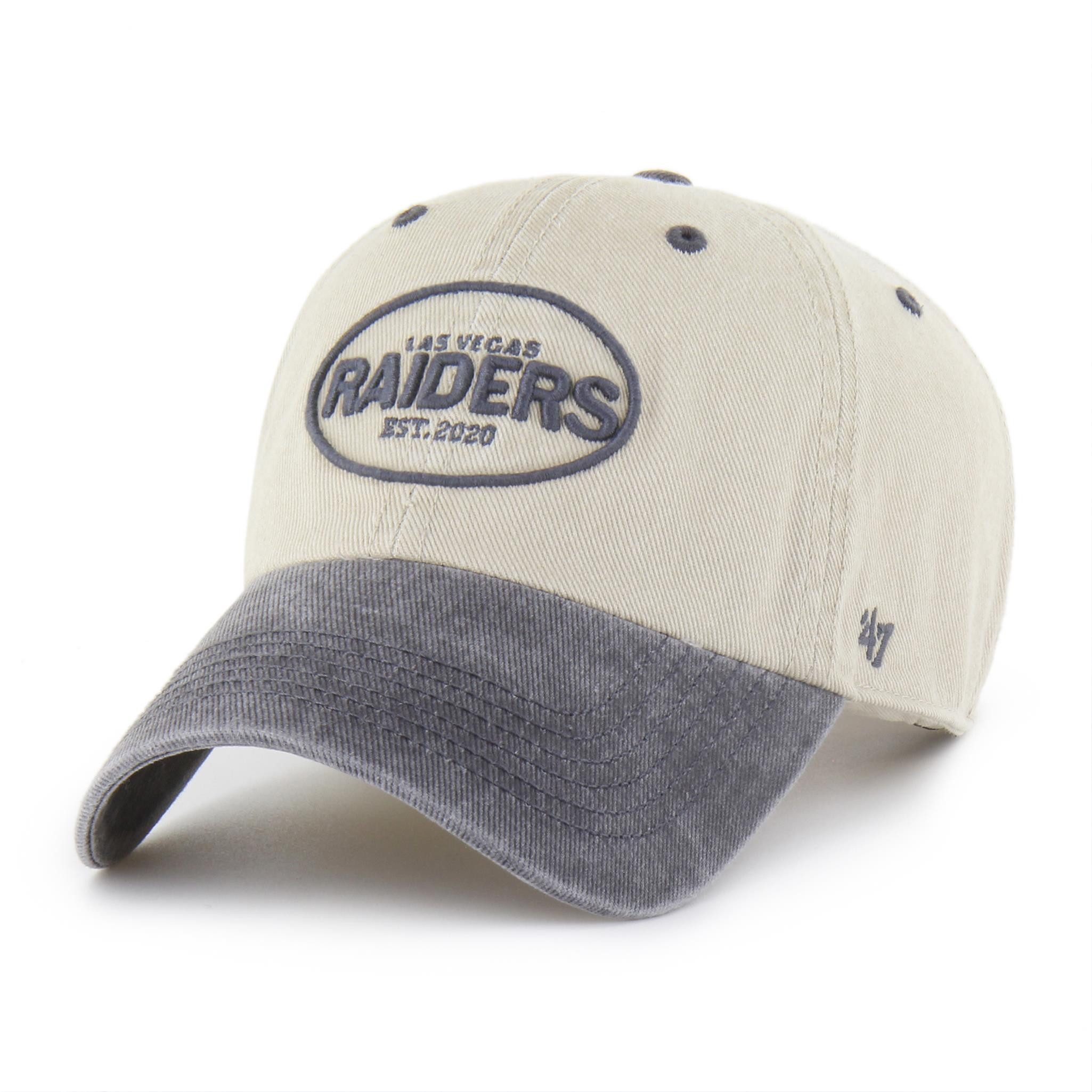 '47 Brand Baseball Cap '47 Brand Cap NFL Las Vegas Raiders BREAKING TRAIL 47 Clean Up Natural (Basecap, Basecap, Clean Up Cap) Used-Look