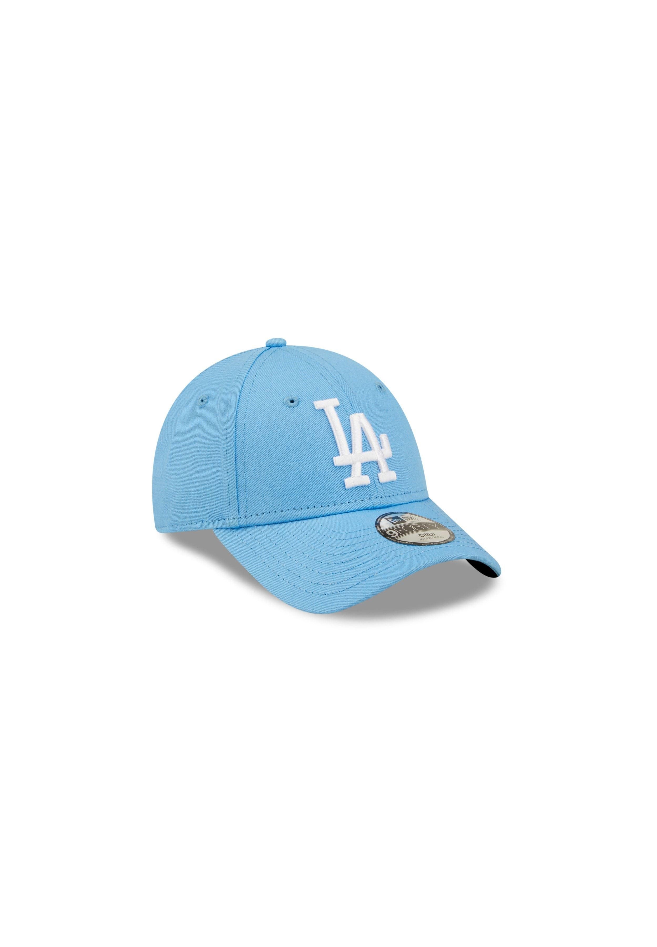New Era Baseball Cap Los Angeles Dodgers MLB League Essential Light Blue White 9Forty Adjus (1-St)
