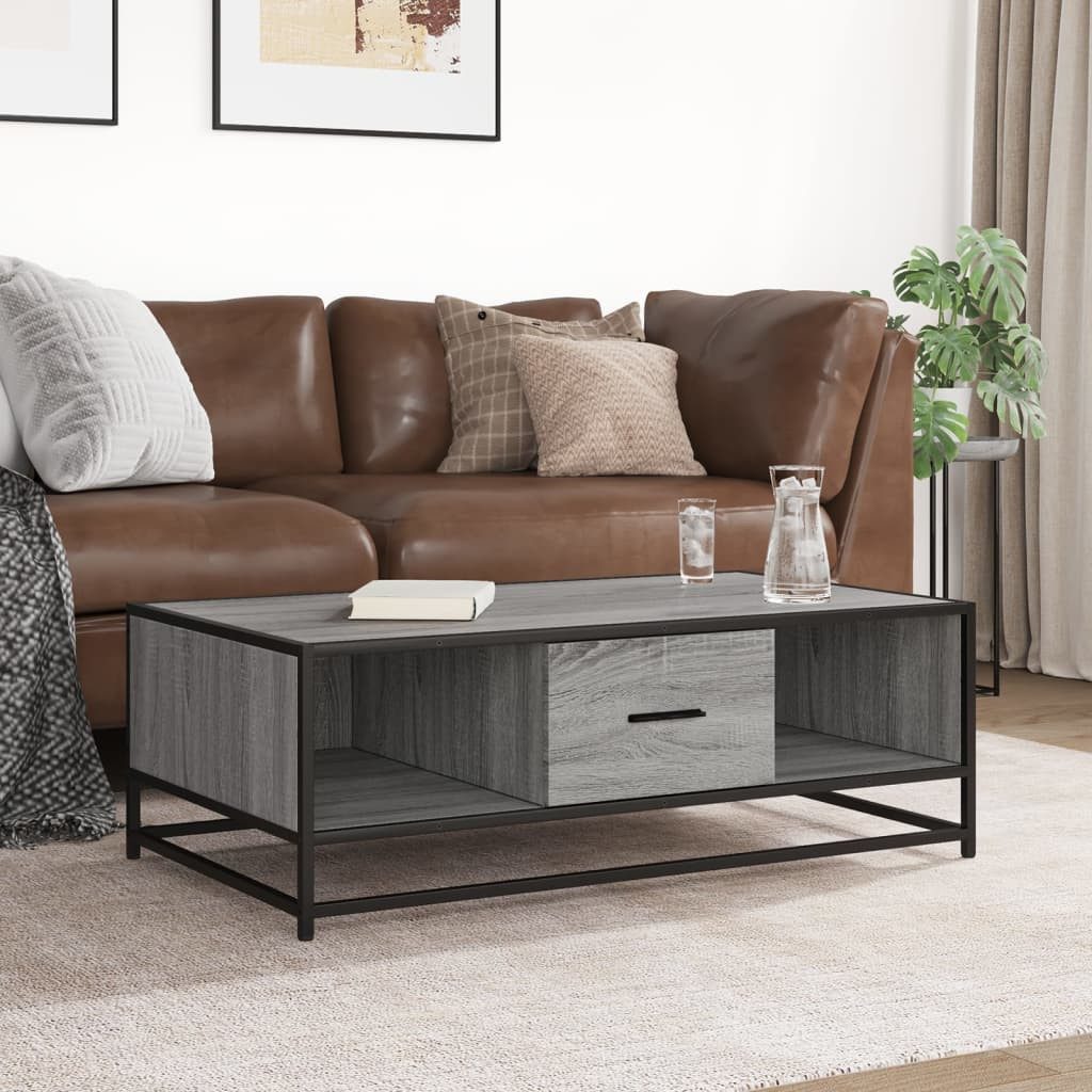 vidaXL Couchtisch Couchtisch Grau Sonoma 100x57x35 günstig online kaufen