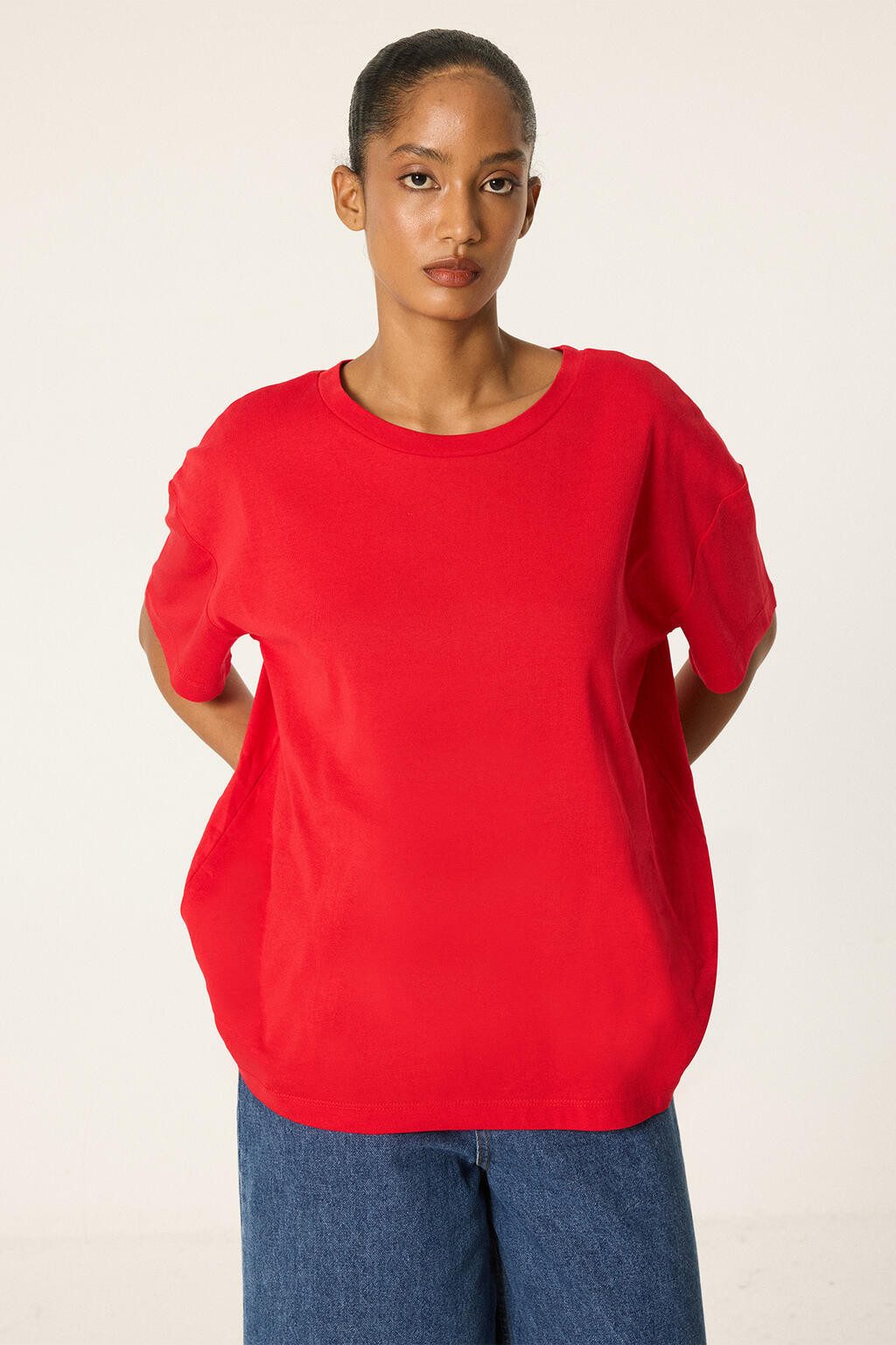 T-Shirt KURZARM-T-SHIRT AUS 100 % BAUMWOLLE