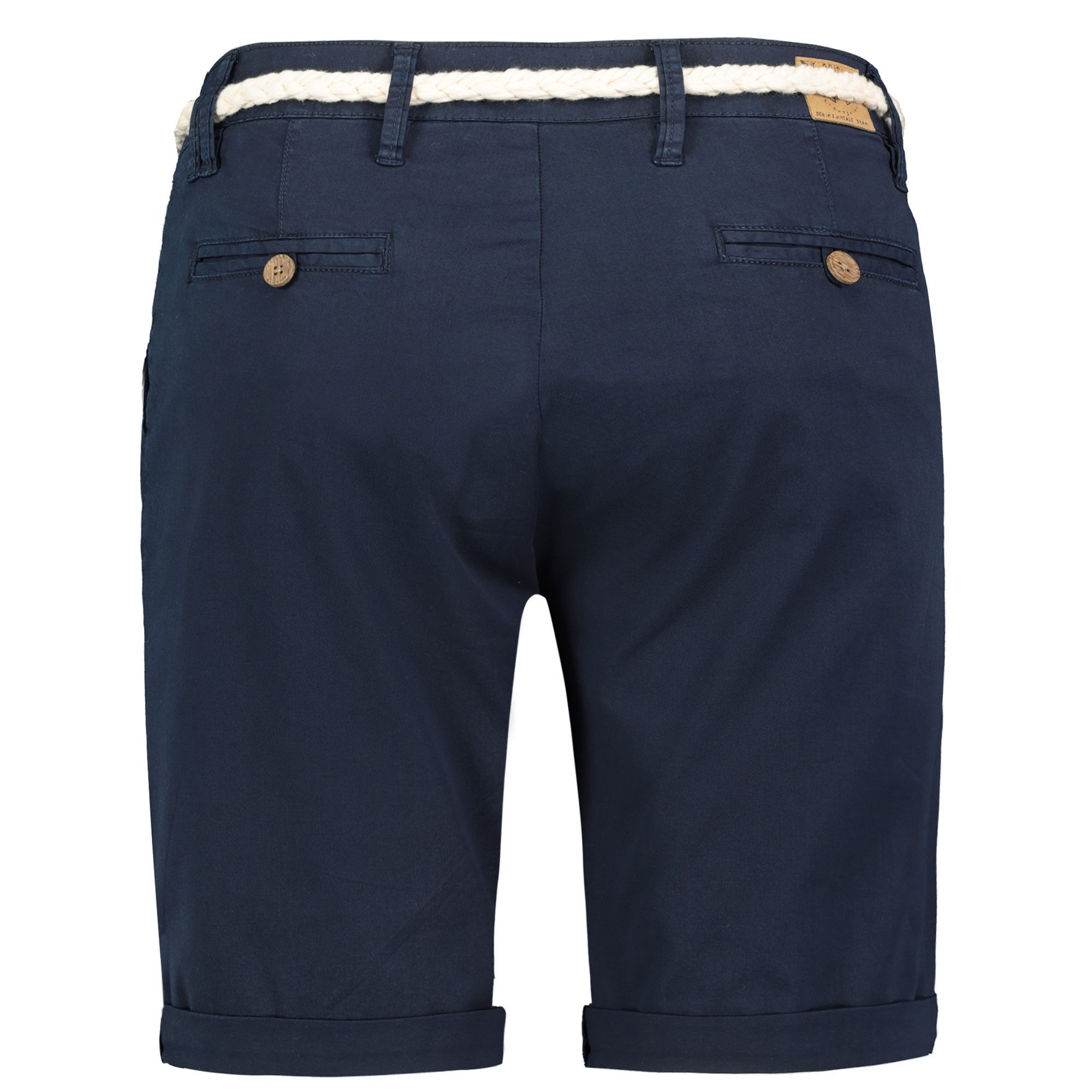 SUBLEVEL Shorts Damen Bermudas kurze Hose Baumwolle Jeans Sommer Chino Stoff