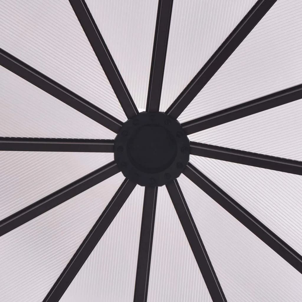 vidaXL Gewächshaus Gewächshaus Alumini...