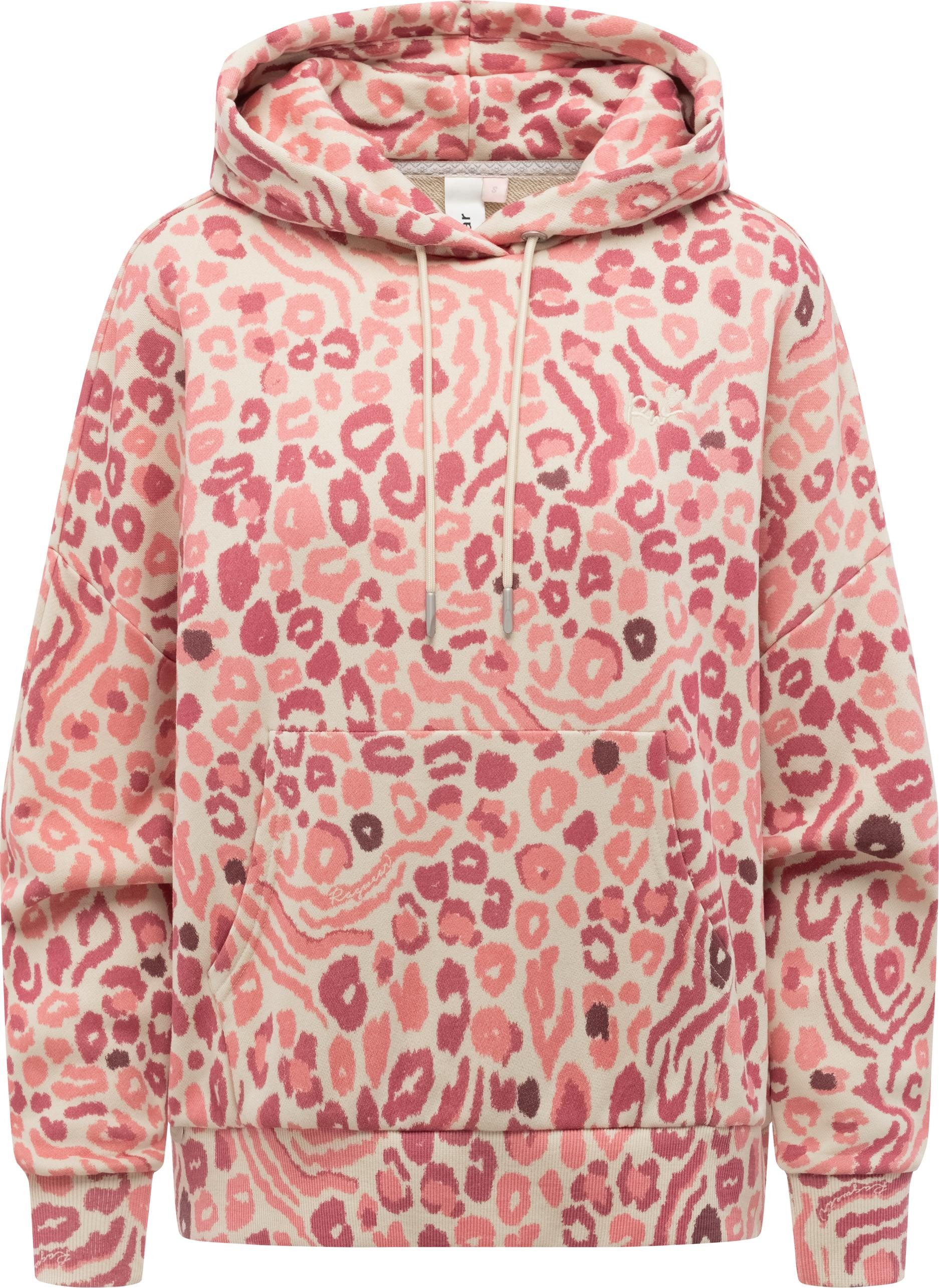 Ragwear Kapuzenpullover Pirita Print Hoodie mit verstellbarer Kapuze