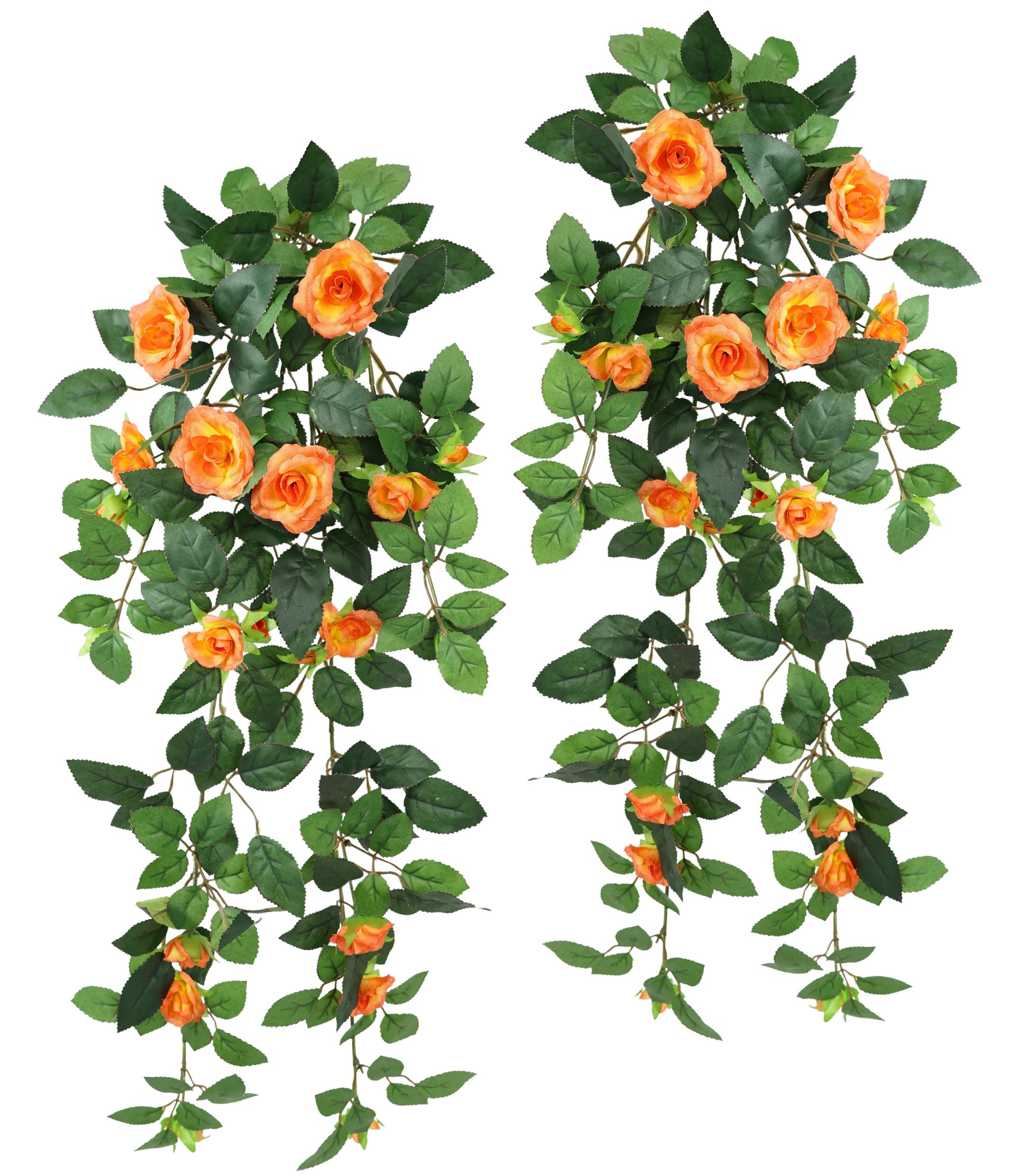 Kunstblume Künstlicher Rosenhänger, I.GE.A., Höhe 74 cm, Rosenranke Rosenbo günstig online kaufen