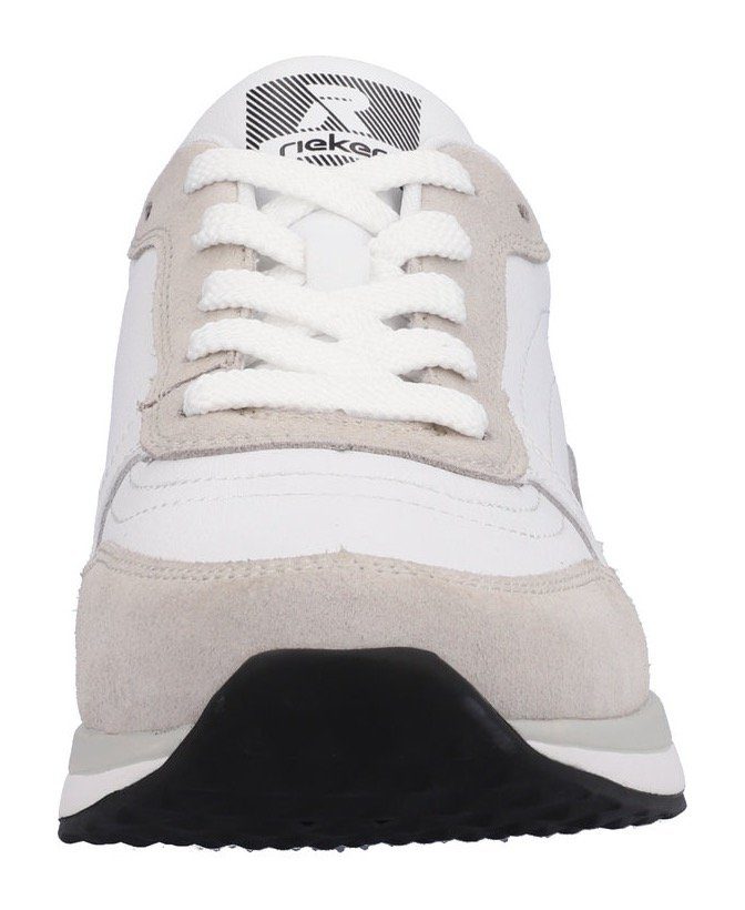 Rieker EVOLUTION Sneaker mit Soft-Fußbett, G weiß-bunt-kombiniert-weiß-bunt-kombiniert herausnehmbarem Weite