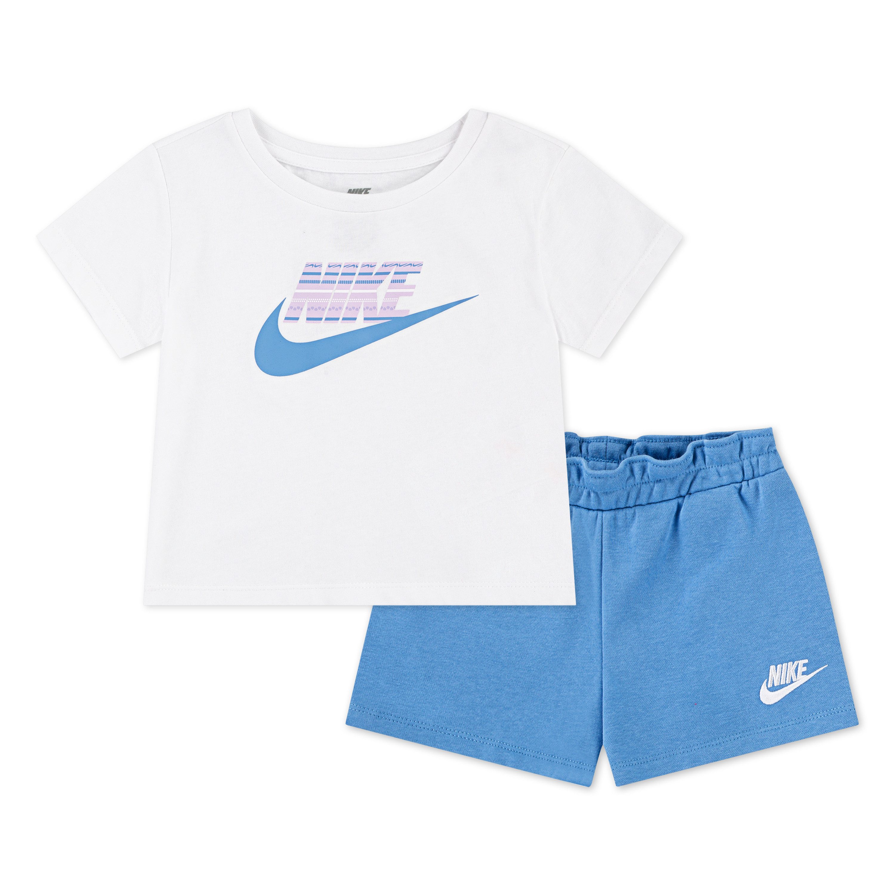 Nike Sportswear T-Shirt & Shorts NKG JERSEY/FRENCH TERRY SHORT (2-tlg) für Kinder