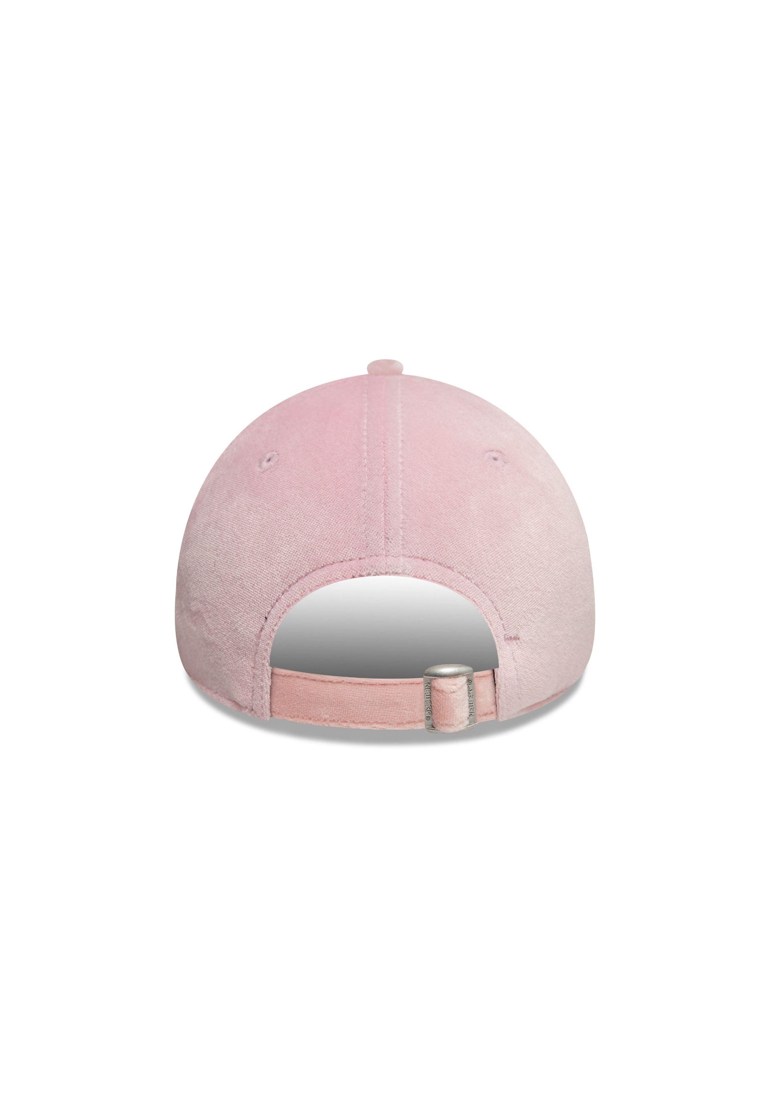 New Era Baseball Cap New York Yankees MLB Womens Diamante Velour Rosa 9Forty Verstellbare D (1-St)