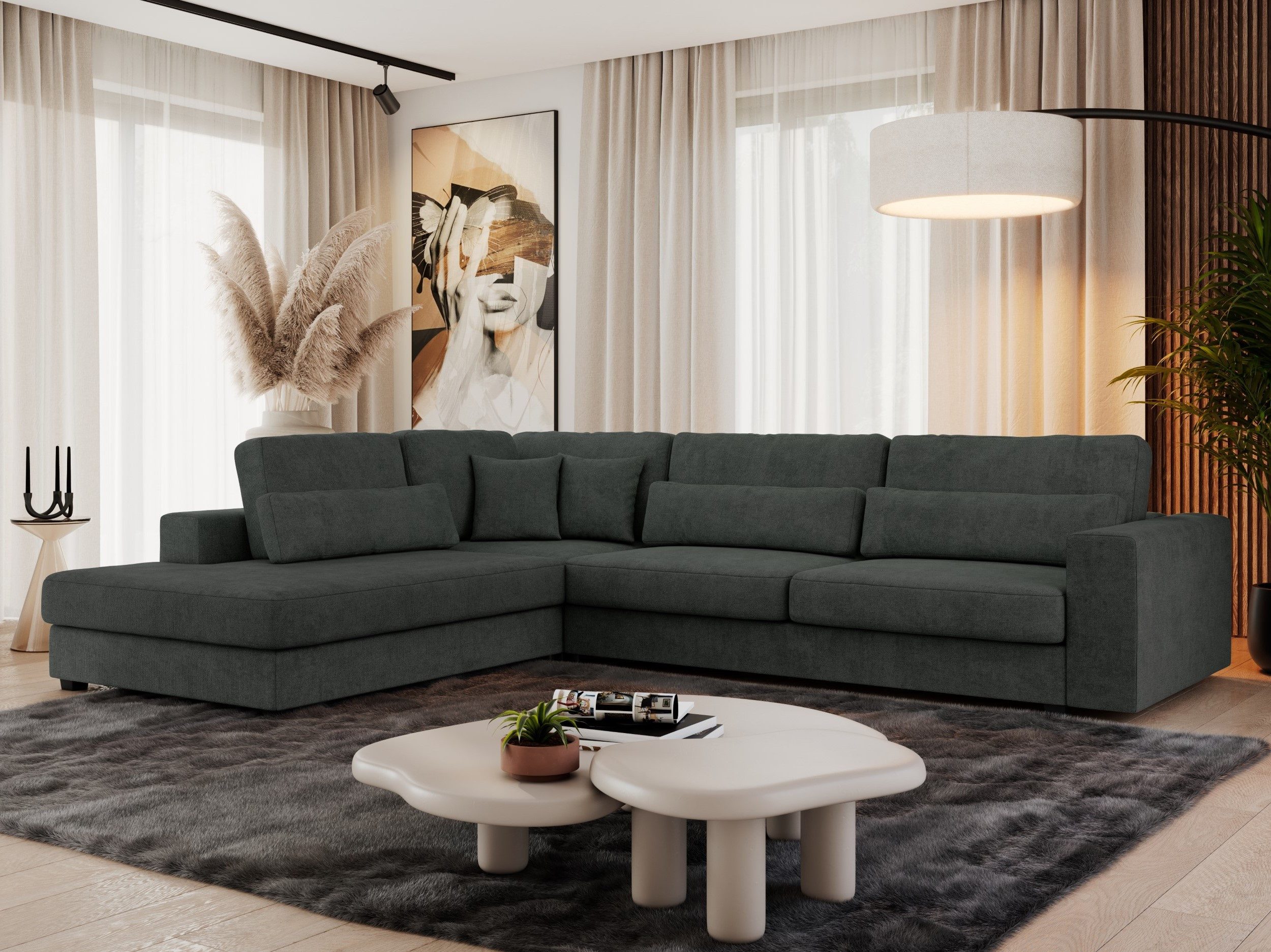 MKS MÖBEL Ecksofa SAVONA, Set, Ecksofa günstig online kaufen