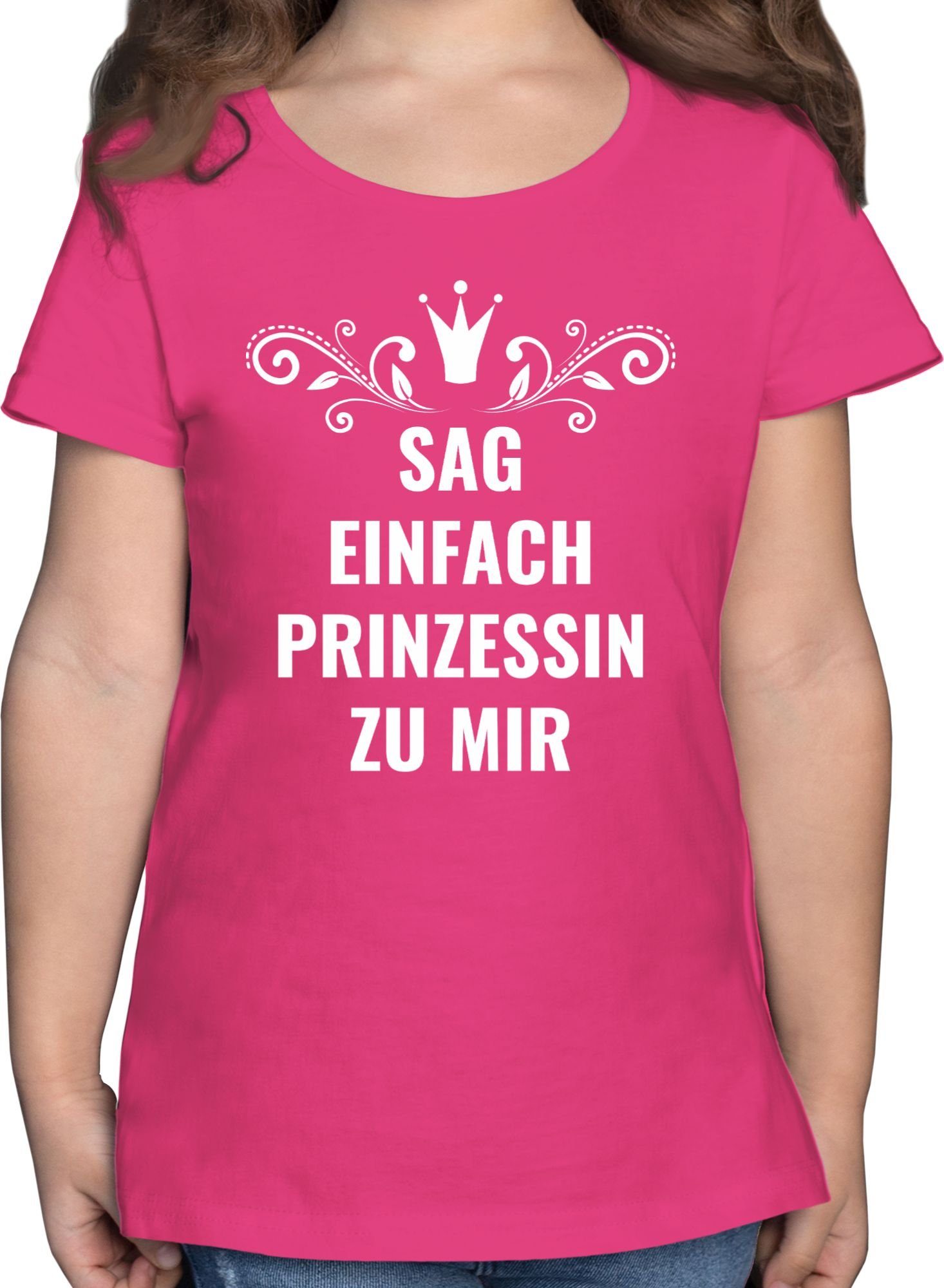 Shirtracer TShirt »Sag einfach Prinzessin zu mir Statement Sprüche