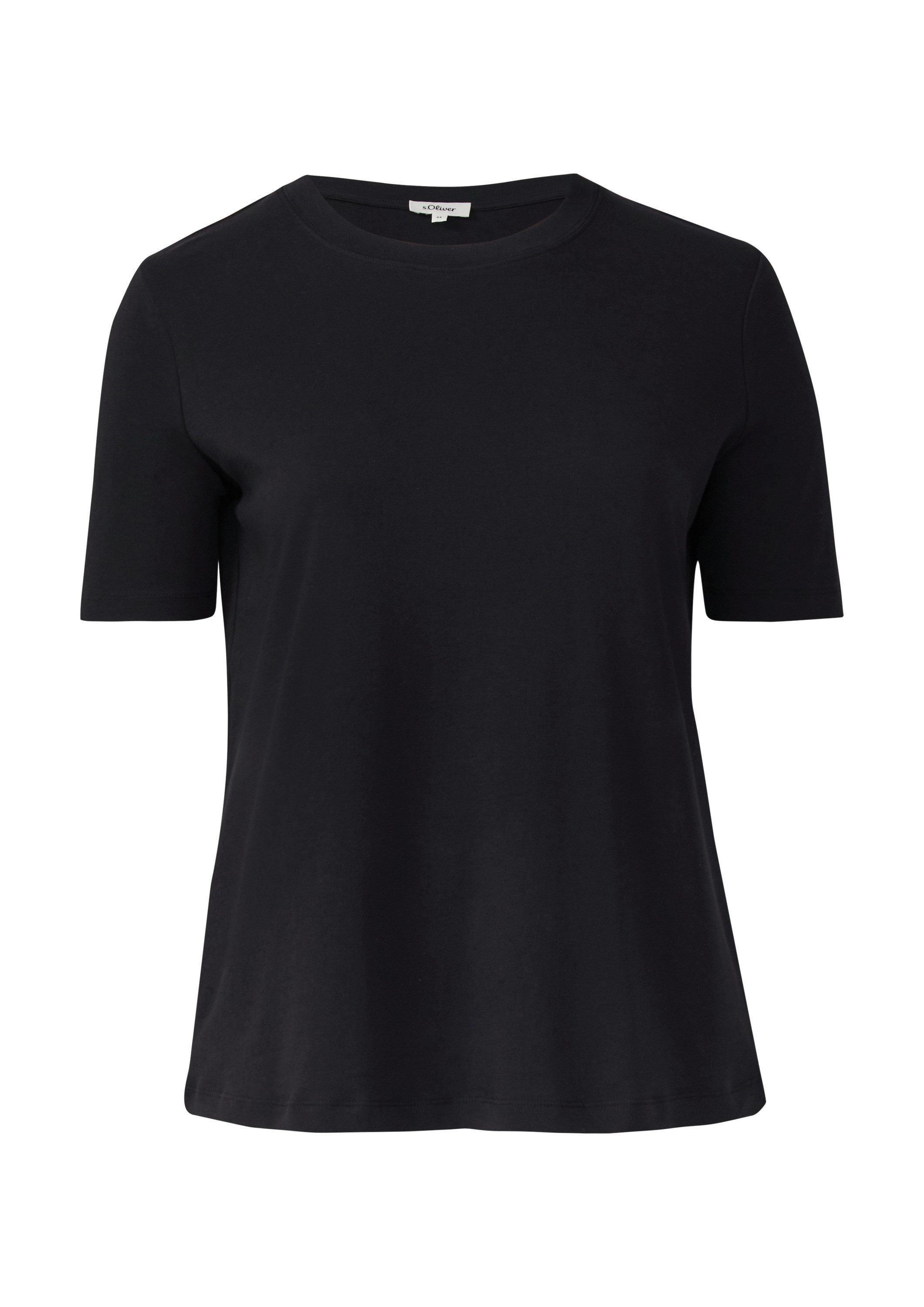 s.Oliver Kurzarmshirt T-Shirt T-Shirt aus Interlockjersey günstig online kaufen
