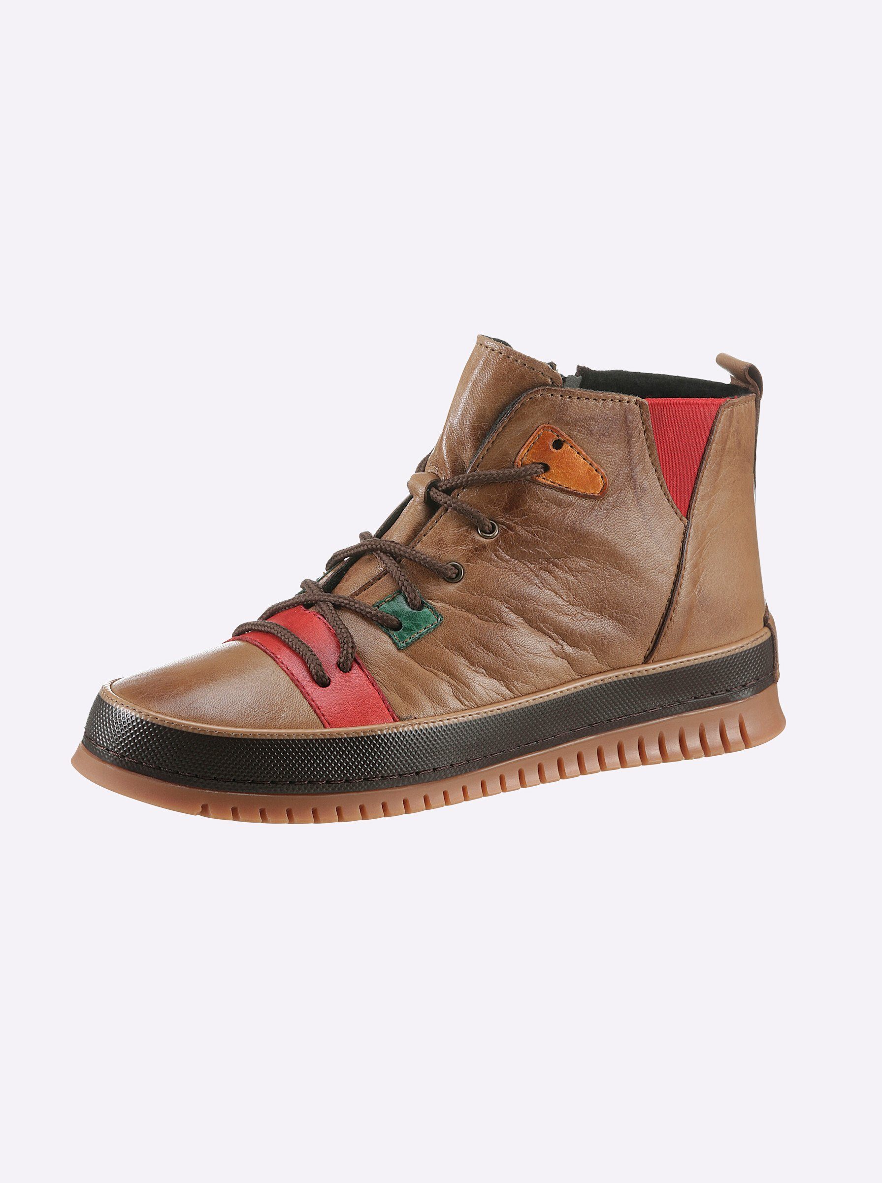 Gemini Stiefelette Stiefelette Wechselfußbett, Antirutschsohle