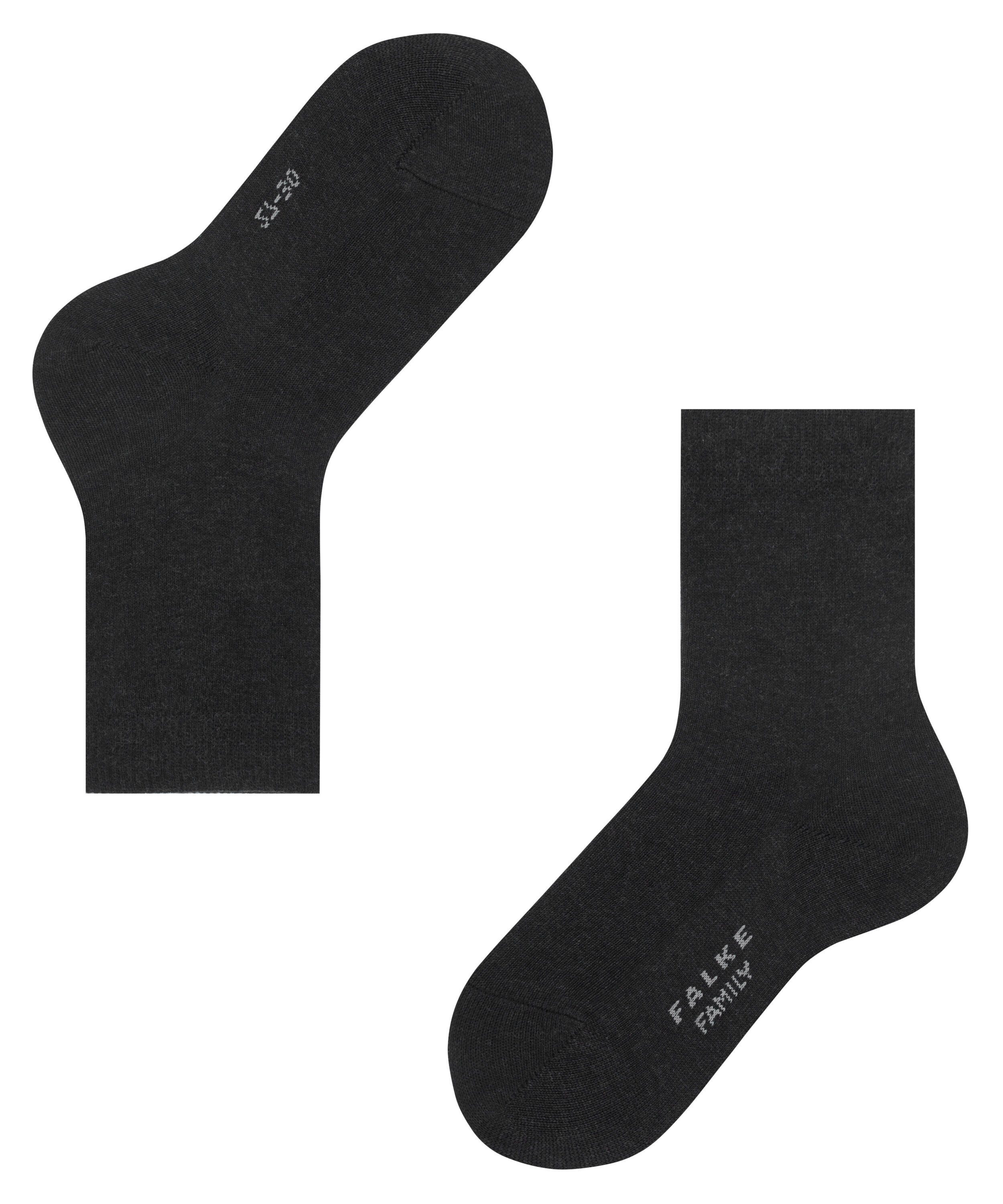 Family Socken anthra.mel (3080) FALKE (1-Paar)