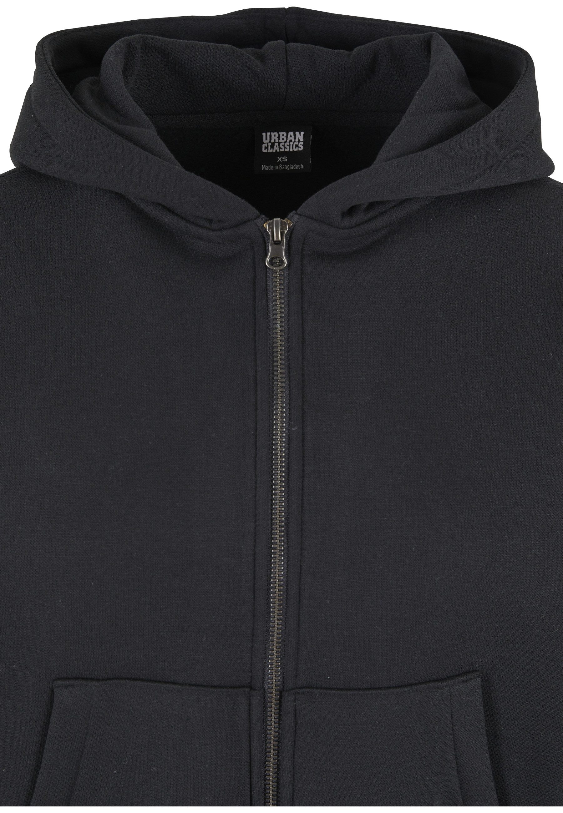 URBAN CLASSICS Sweatjacke Urban Classics Damen Ladies Boxy Zip Hoody