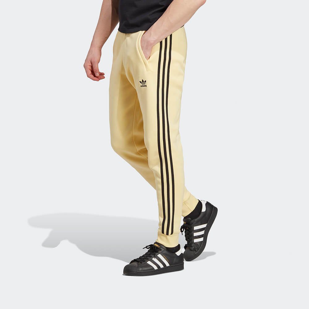 Trainingshose Classics 3-Stripes Jogger - Yellow / Black
