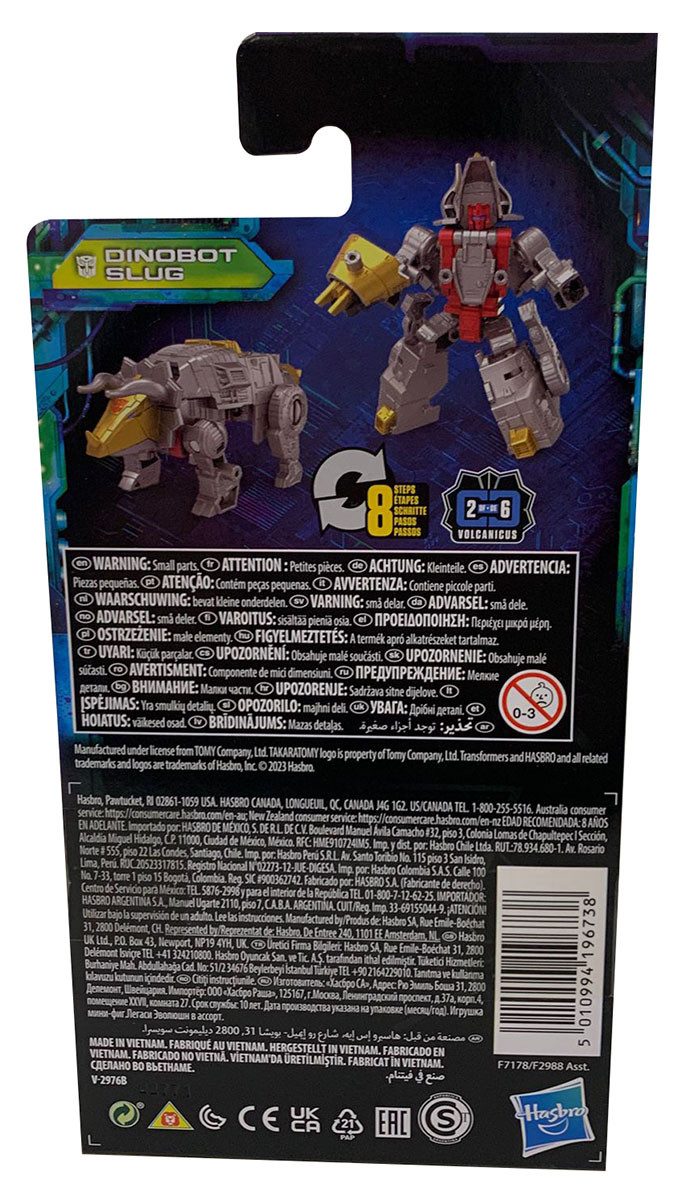 Transformers Actionfigur Transformers Generation Legacy Evolution Dinobot Sludge, verwandelbare