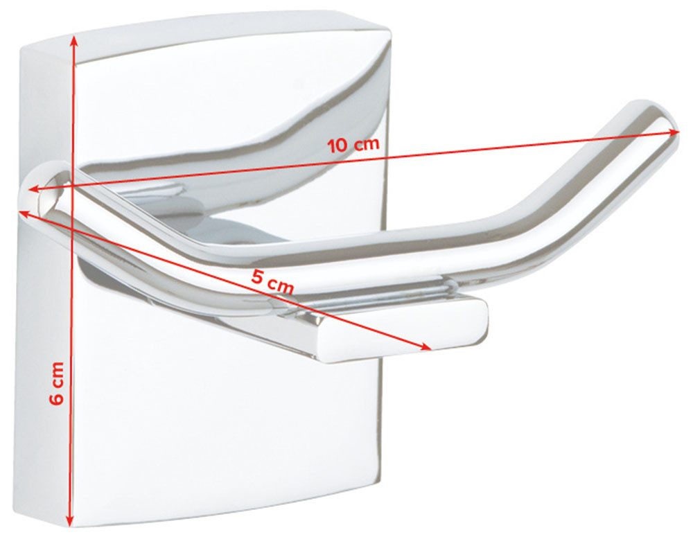 tesa Klebehaken Handtuchhaken 1x tesa klaam Wandhaken, Badezimmer, (Packung, KLAAM)