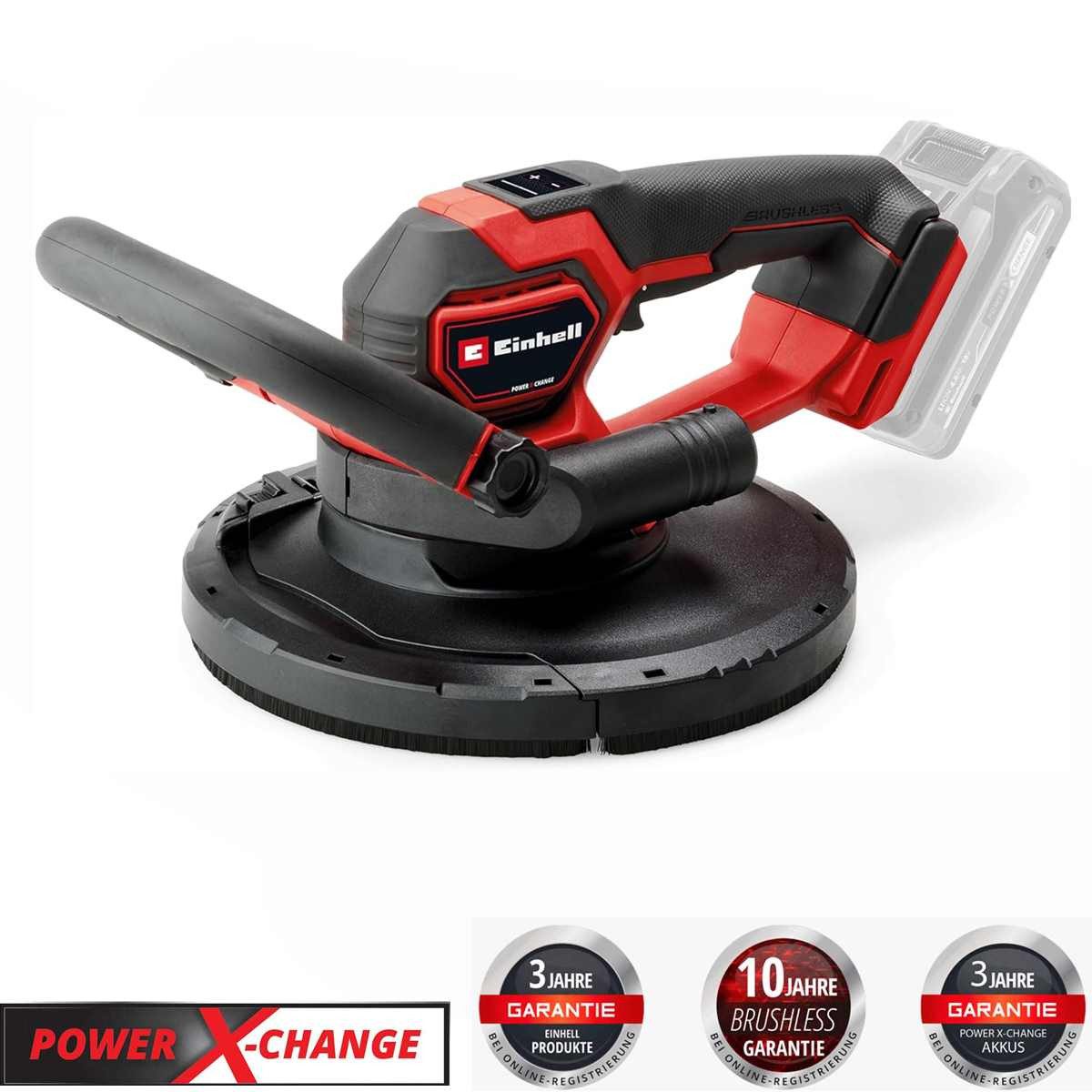 Einhell Trockenbauschleifer Professional 18V Akku-Trockenbauschleifer TP-DWS 18/225 Li BL
