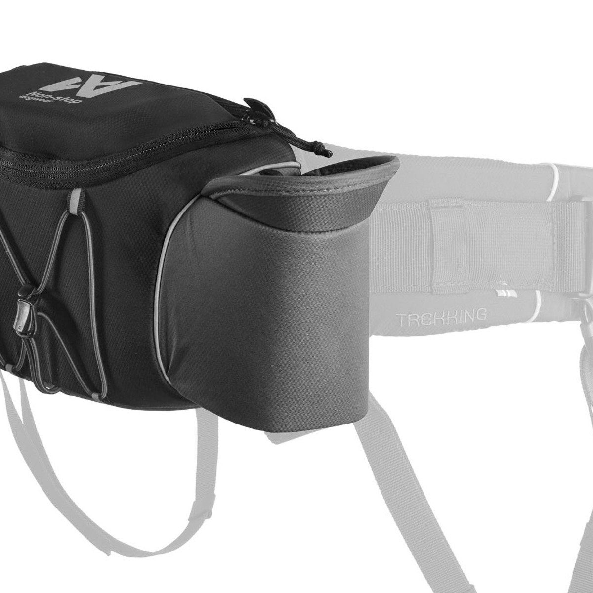 Non-stop dogwear Laufgürtel Belt Bag schwarz/grau günstig online kaufen