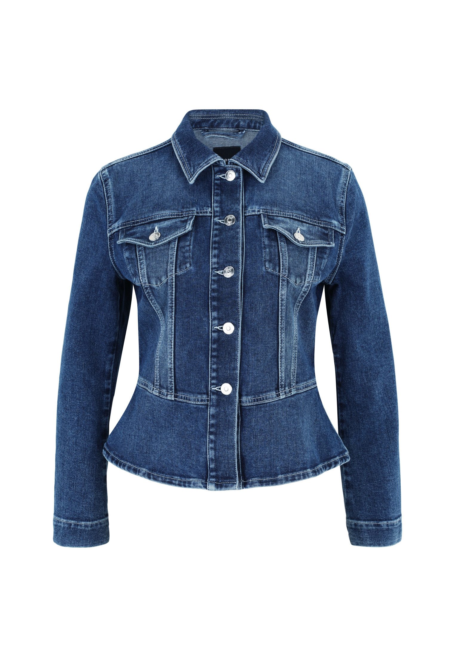 Zero Jackenblazer zero Jeansjacke mit Klappentaschen günstig online kaufen