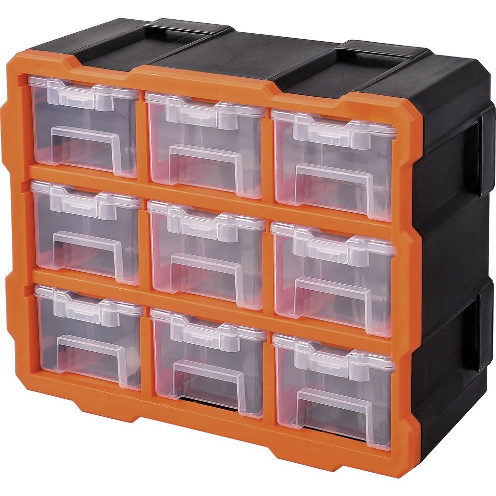 ALUTEC München Sortimentskasten Alutec Sortimentskoffer-Set (L x B x H) 38 x 17 x 32 mm variable Unt (66004)