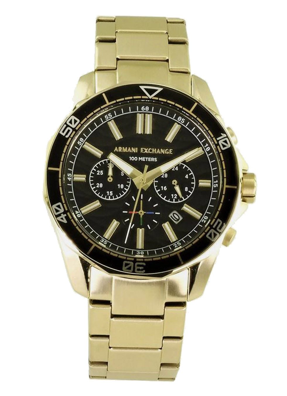Quarzuhr Armani Exchange Herren Quarz Uhr Chrono 44 mm AX1958