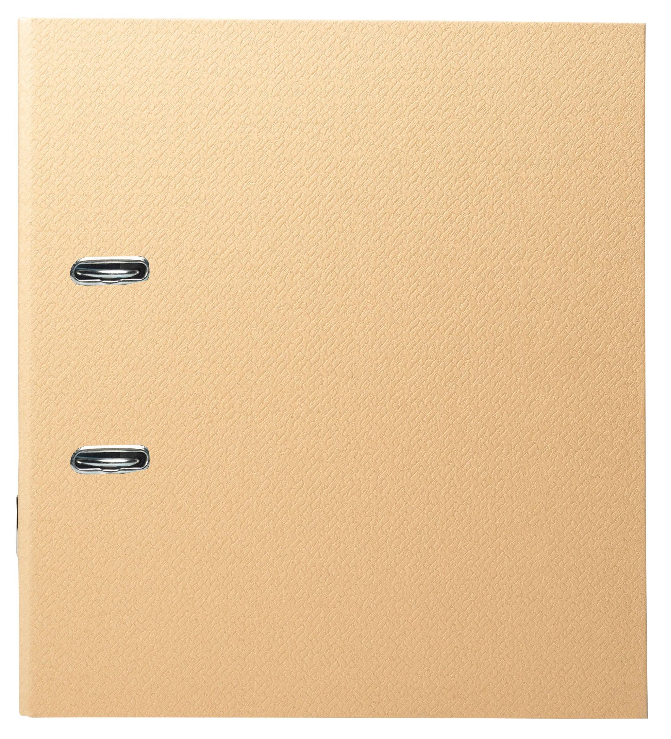 EXACOMPTA Aktenordner 10x Ordner Prem'Touch Rücken 80mm A4 Office by me Beige 53602E, Ordner Papier Kollektion