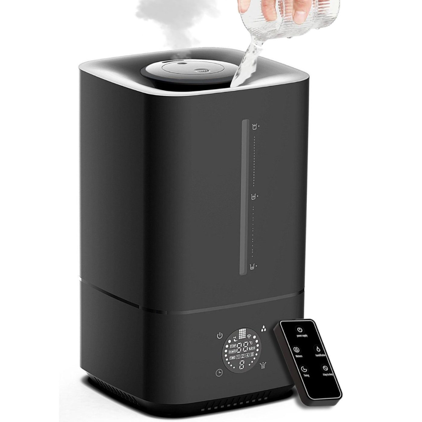 Forrlite Luftbefeuchter Aroma Diffuser Ruhig 30dB Luftbefeuchter, 6 l Wasse günstig online kaufen