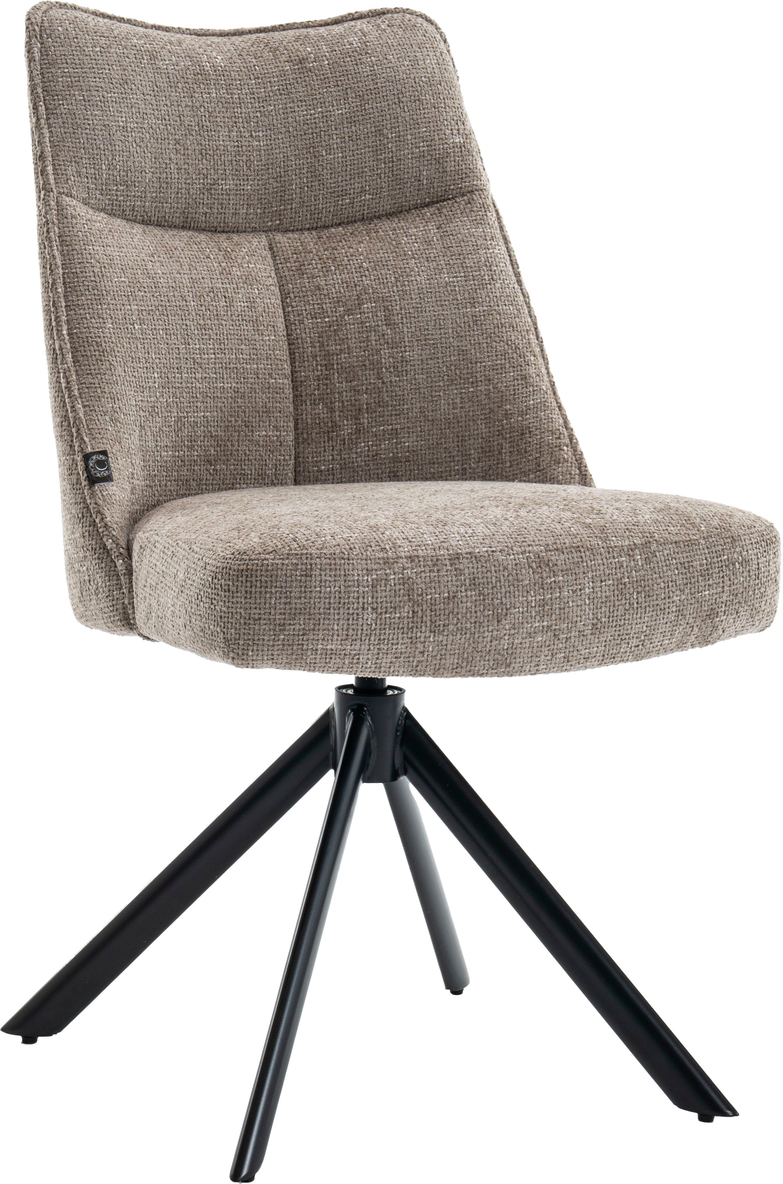 Home affaire Drehstuhl Corda (Set, 2 St), tolle Optik