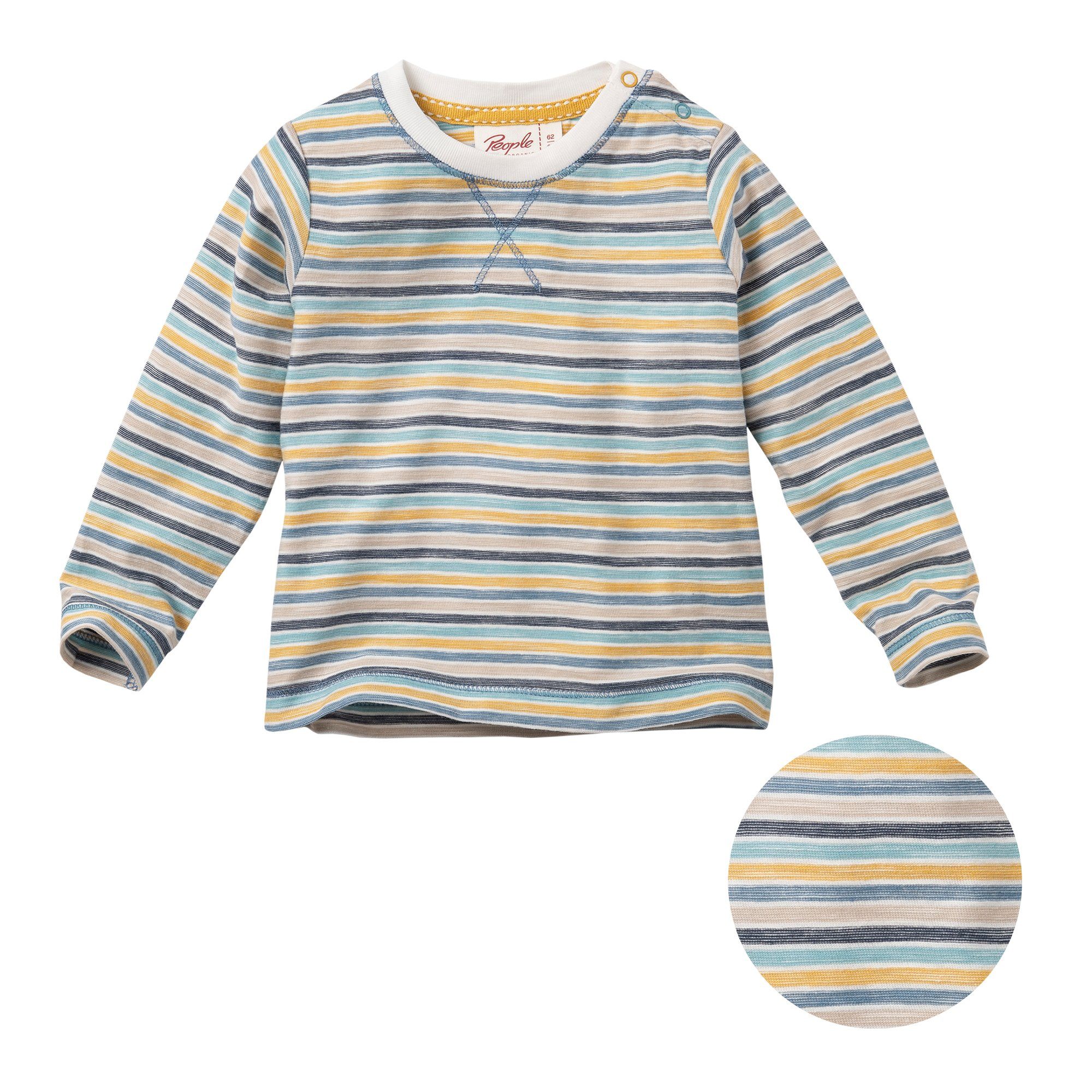 People Wear Organic Langarmshirt aus Bio Baumwolle, GOTS zertifiziert