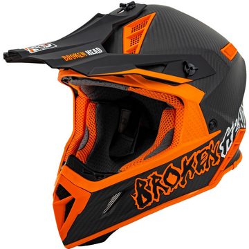 Broken Head Motorradhelm THE HUNTER Carbon ultralight orange, extrem leicht