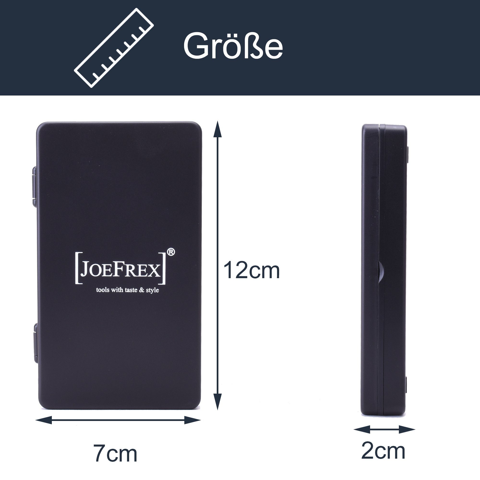 JOEFREX Feinwaage Kaffeewaage mit Timer - exakte Espressowaage, 0,1g Messgenauigkeit, Tare Funktion, Timer Funktion Countdown Funktion