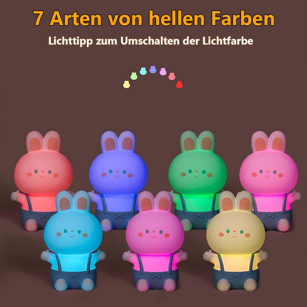 Keks-Design, LED MOUTEN LED Kinder-Nachtlicht, Leselampe (Kawaii) Blau