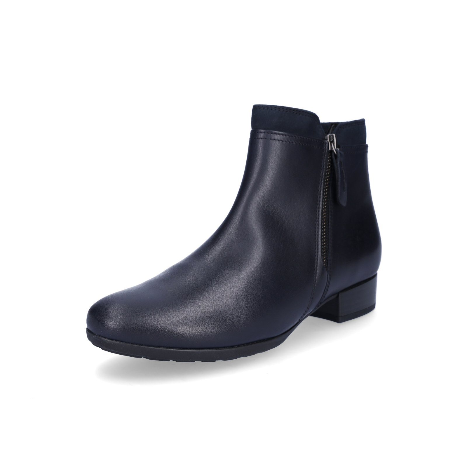 Gabor Damen Leder Stiefelette blau Stiefelette