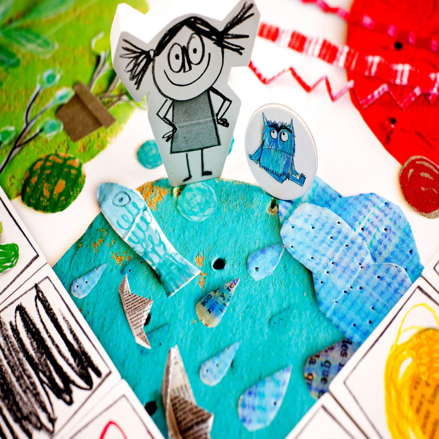 HUCH! Spiel Farbenmonster, Farbenmonster