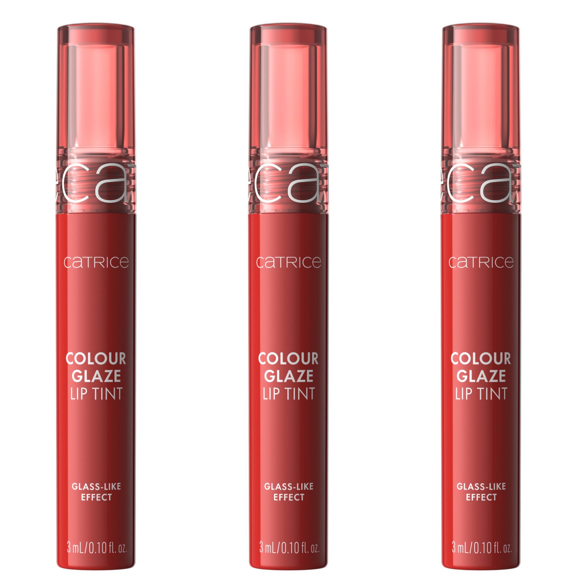 Catrice Lipgloss COLOR GLAZE LIP TINT, 3-tlg., mit glänzendem Finish und langem Tönungseffekt