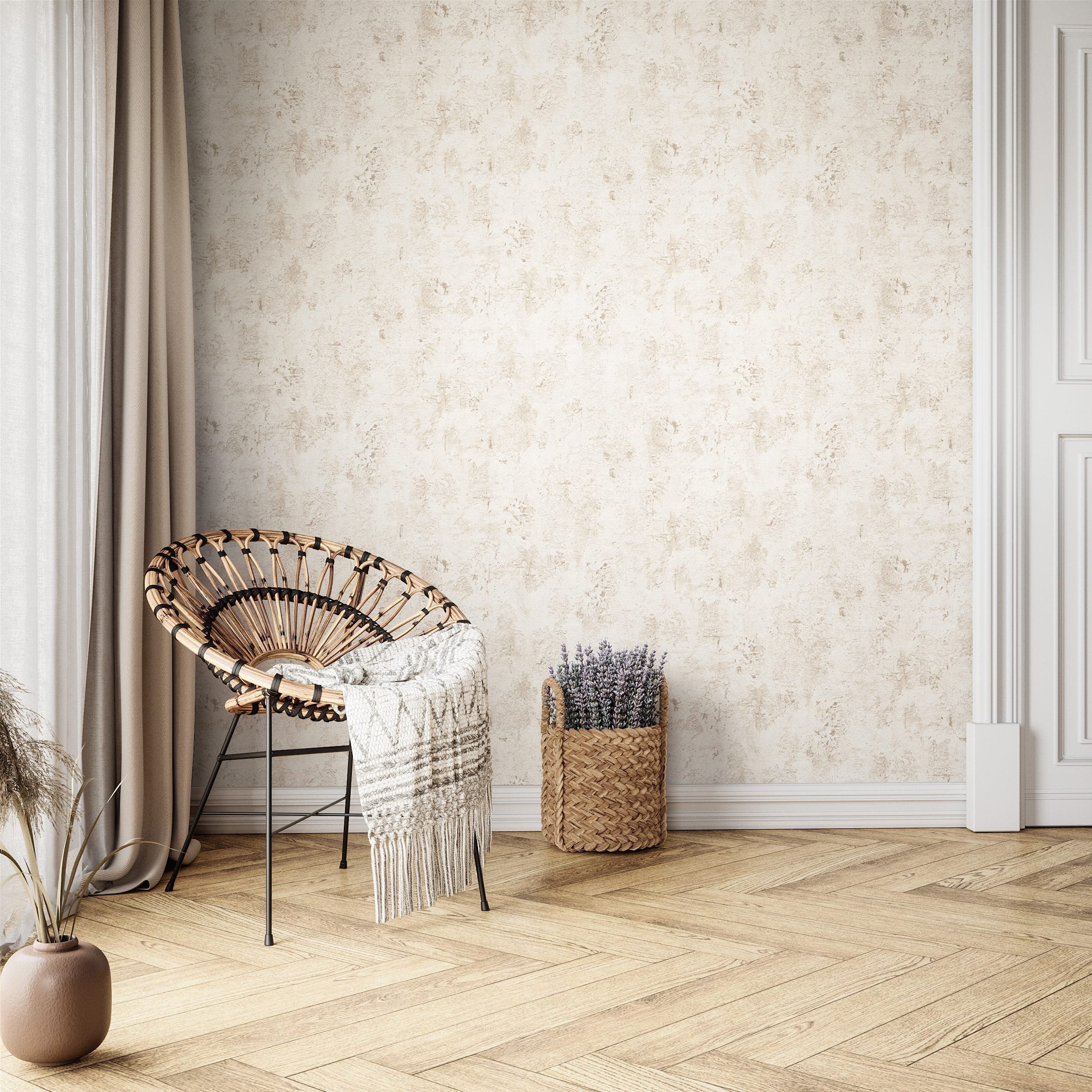 Newroom Vliestapete Home & Living Glanz, strukturiert, Putzoptik – Bild 5 von 5