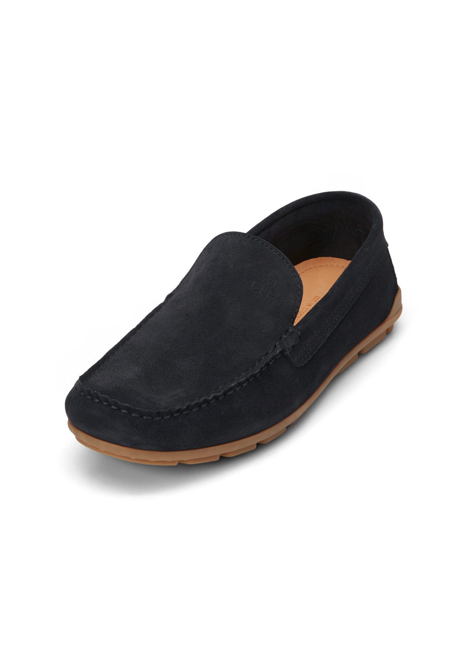 aus softem Veloursleder Mokassin