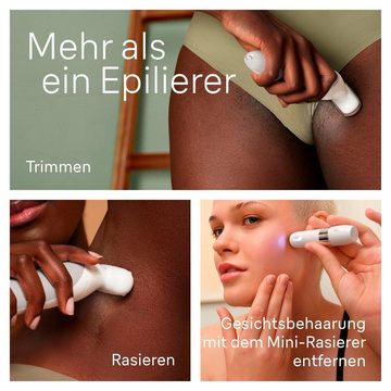 Braun Epilierer Silk-épil 9-341 SensoSmartTM, mit Rasier- und Trimmeraufsatz & Mini-Rasierer für das Gesicht