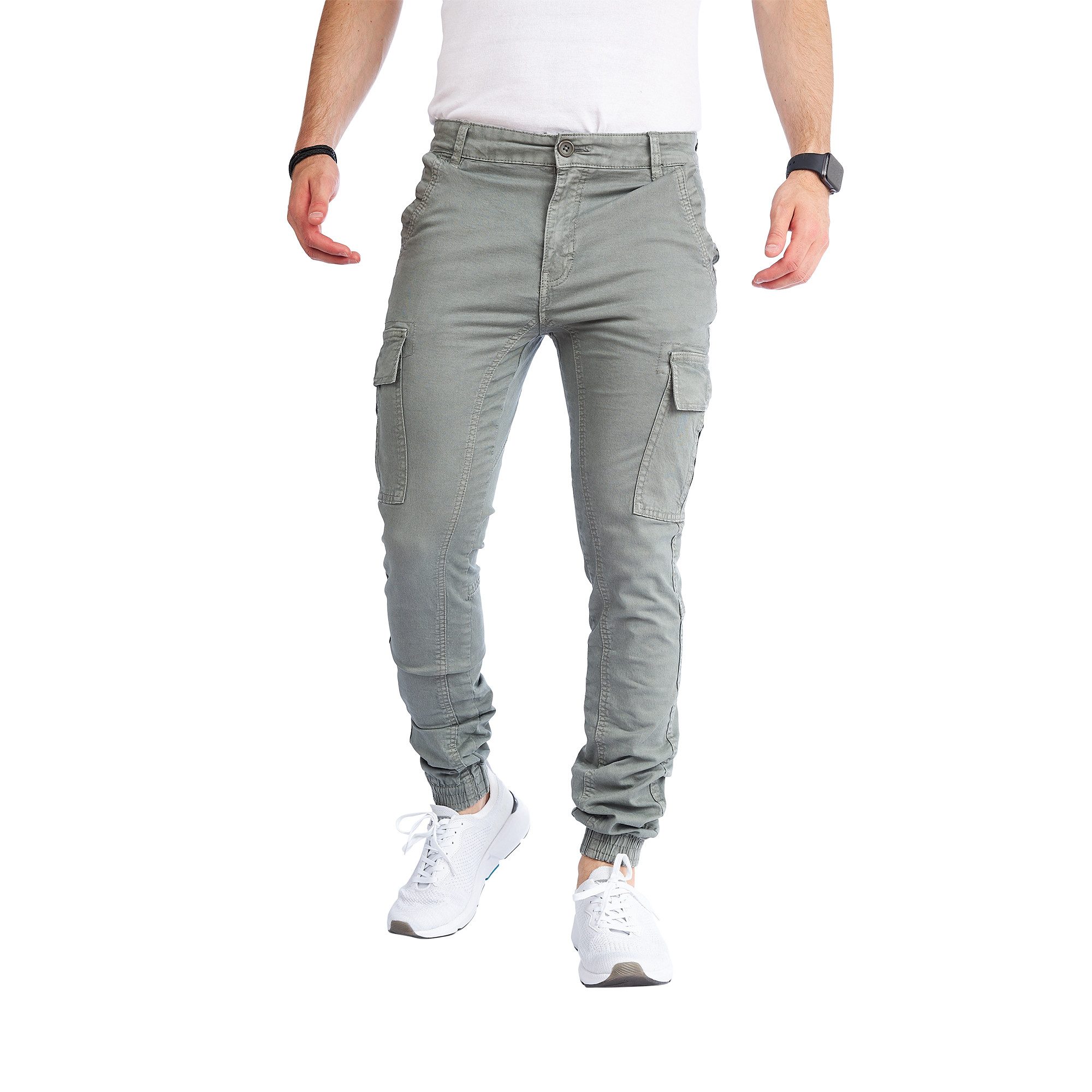 Styleko Cargohose Slim fit Cargohose Herren günstig online kaufen