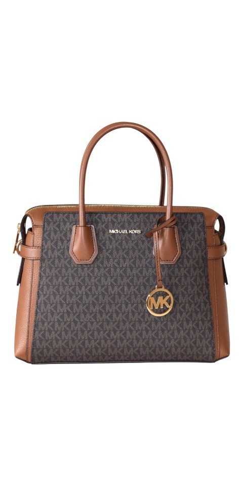 MICHAEL KORS Handtasche Michael Kors Mercer Damen Tasche Zweifarbig mit Schulterriemen