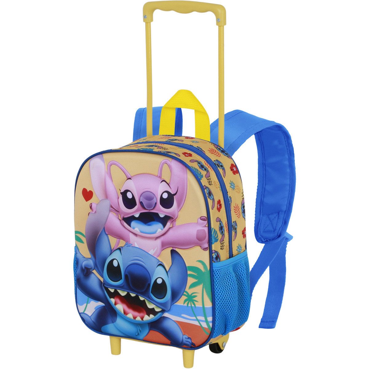 Disney Kinderrucksack Lilo and Stitch Ocean-Small 3D with Wheels