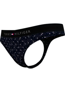 Tommy Hilfiger Underwear T-String THONG PRINT mit modischem Logobund und Labelflag