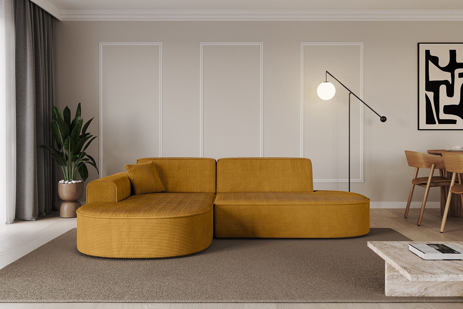 ALTDECOR Ecksofa MARI-L1, Sofa Praktische Bequeme Funktionsecke Couch L-For günstig online kaufen