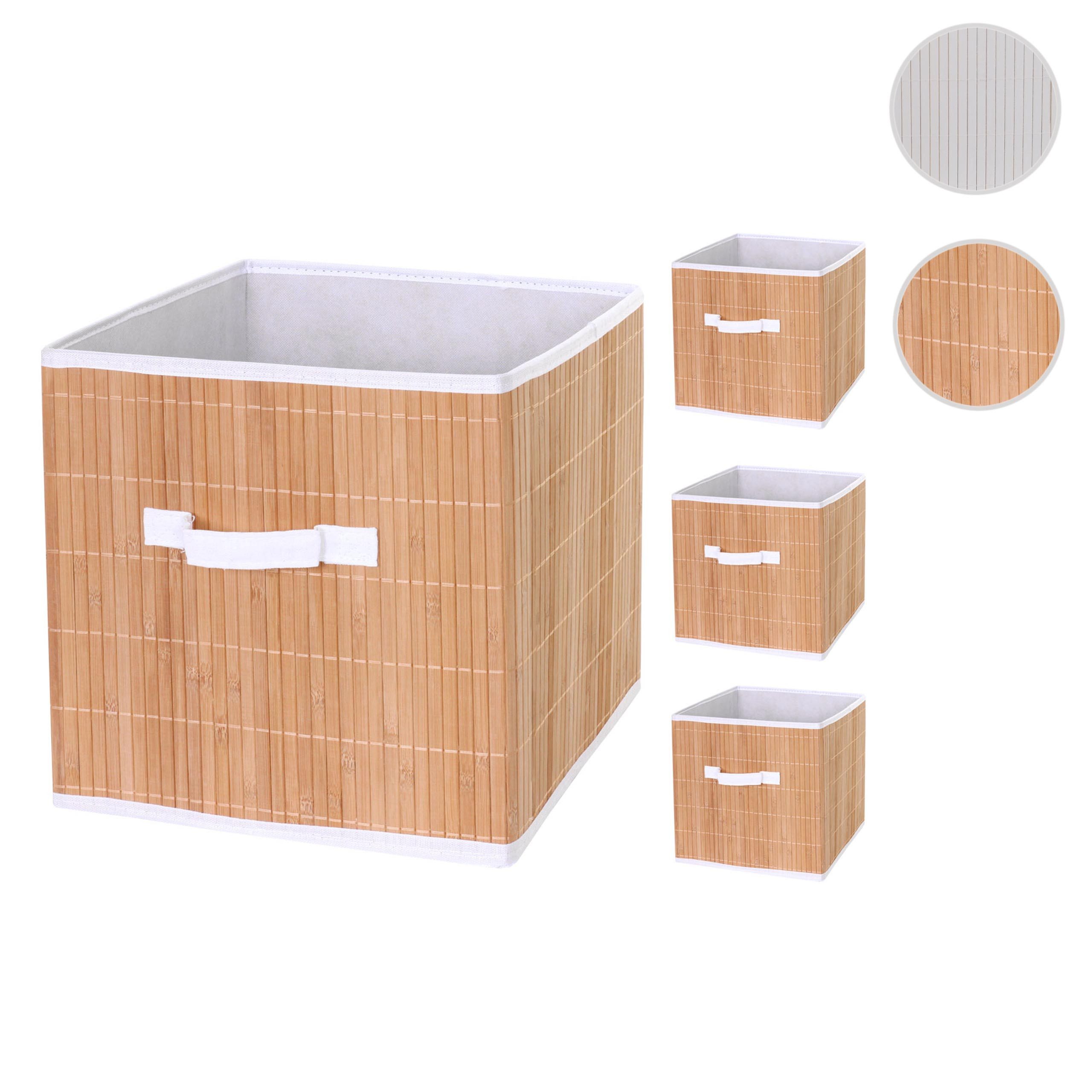 Thumbnail - MCW Aufbewahrungsbox MCW-C21-AB-4 (Set, 4er), 4er-Set, Faltbar, Mit Bodeneinsatz
