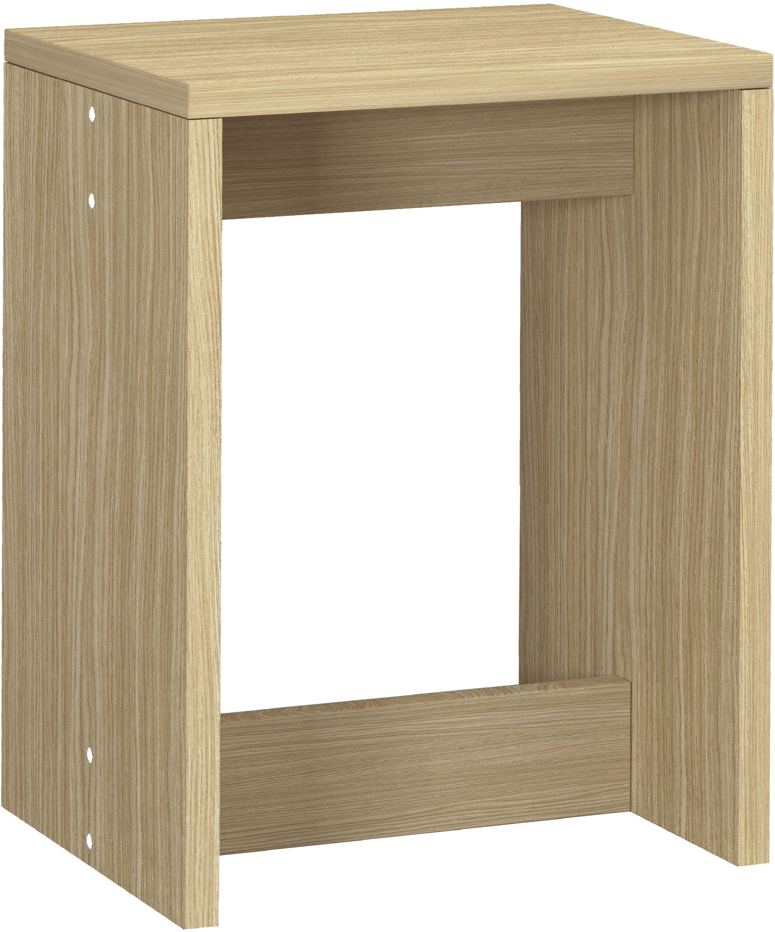 KOCHSTATION Barhocker Luna, Barstuhl, Stitzhocker, Made in Italy, Küchenhocker im 2er-Set