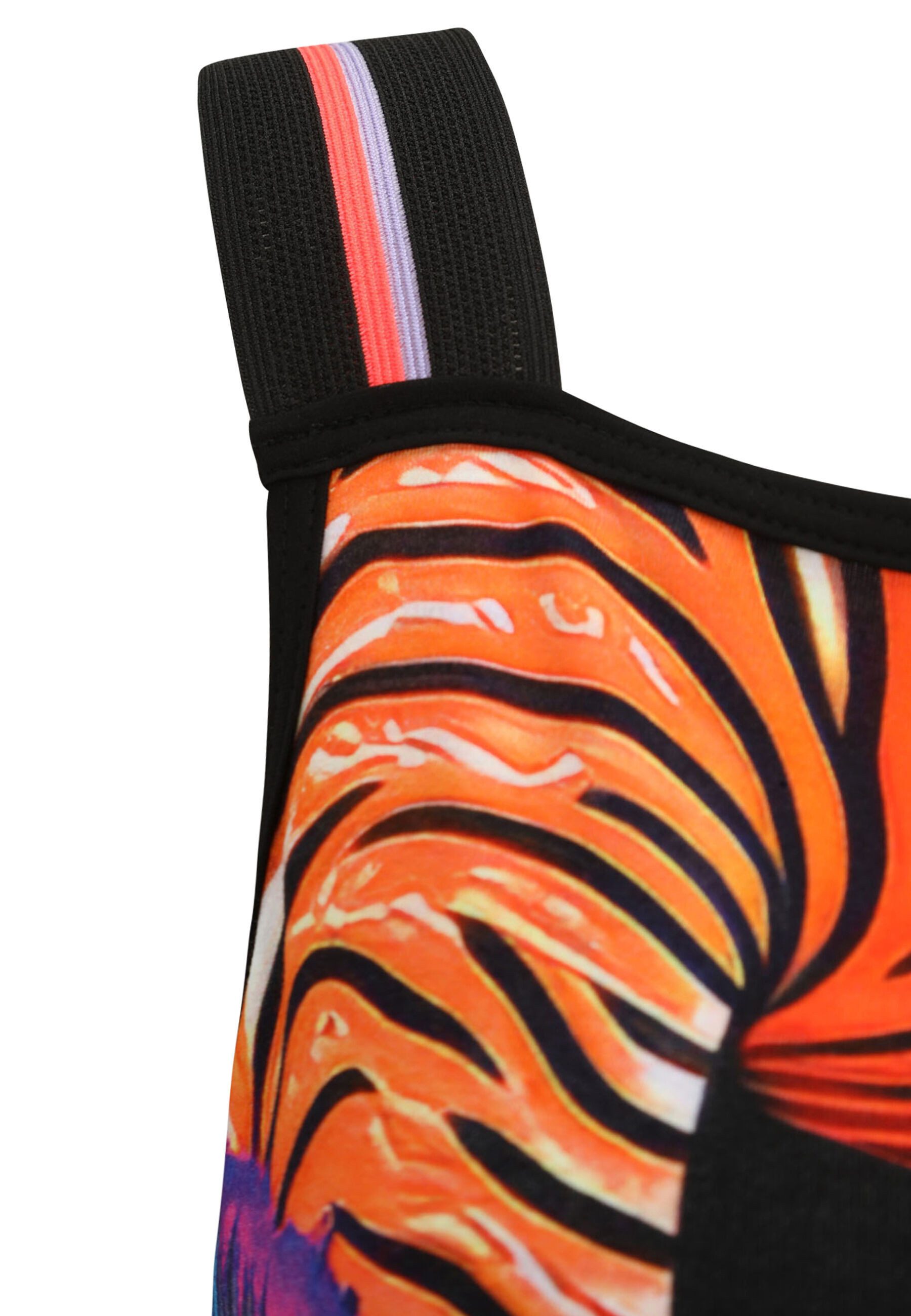 Doris Streich Jerseykleid (1-tlg) mit Zebra-Print