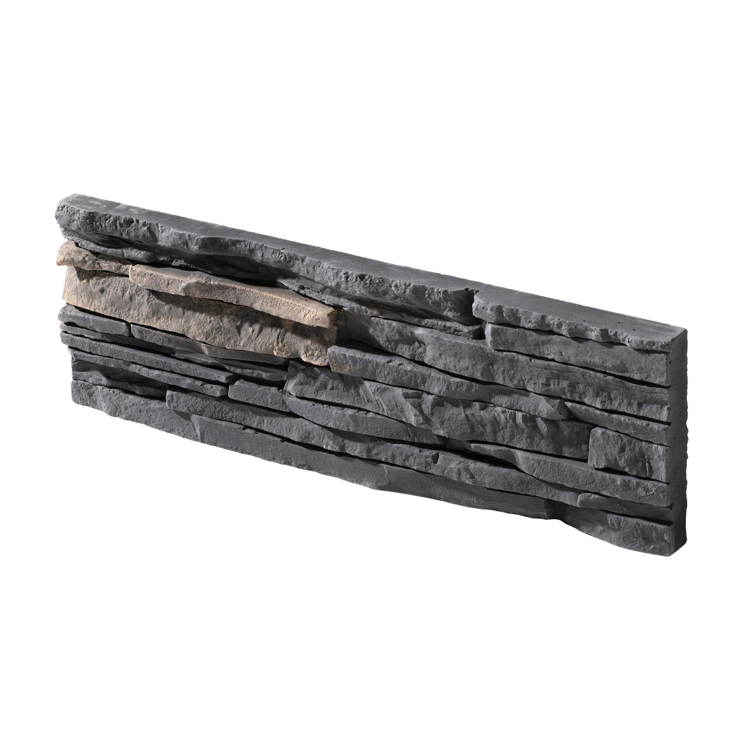 Stegu Wandpaneel Stegu Mesada 1 Betonfliesen Dekorstein Wandverkleidung Grafit